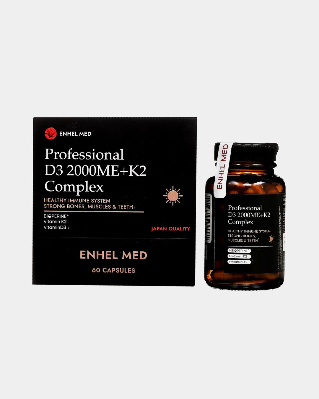 Купить Бад профессиональный комплекс д3+к2 enhel med ENHEL