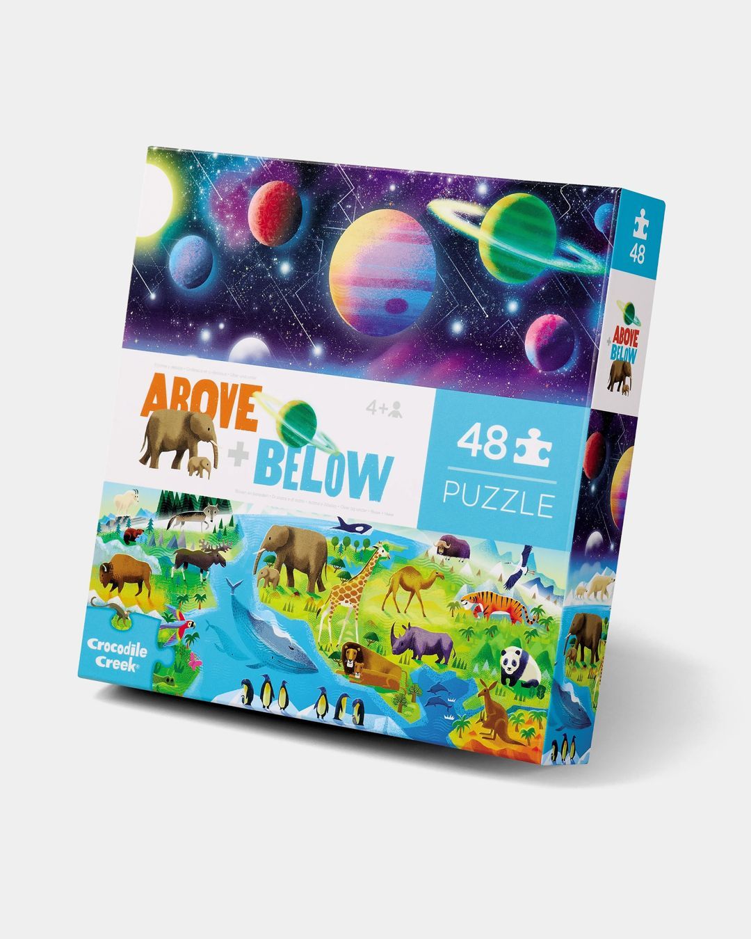 Купить Пазл над и под: земля и космос (48 деталей) CROCODILE CREEK