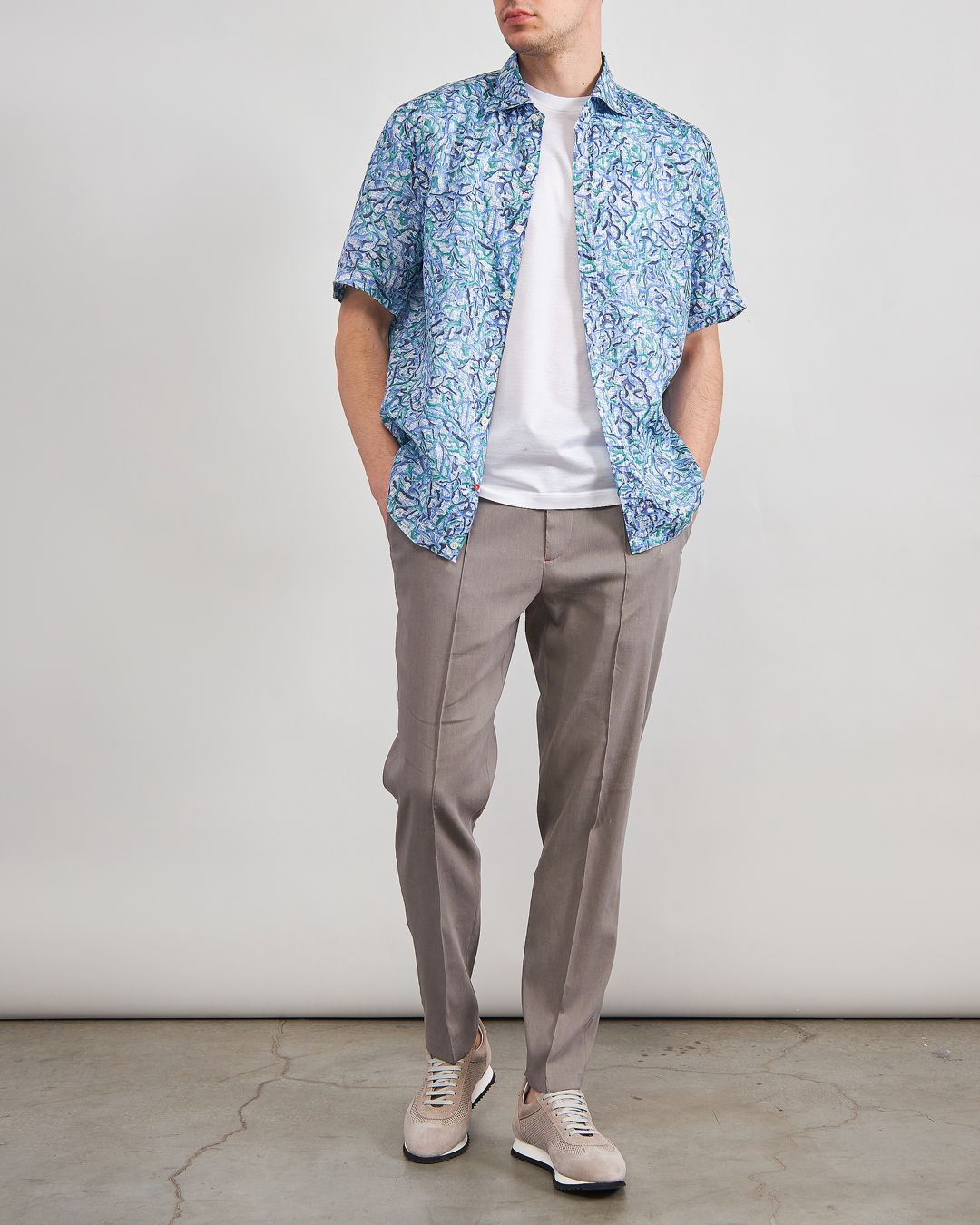 Купить Рубашка с коротким рукавом ISAIA