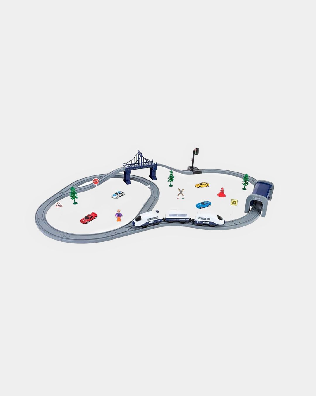 Купить Железная дорога мой город 70 предмета GIVITO