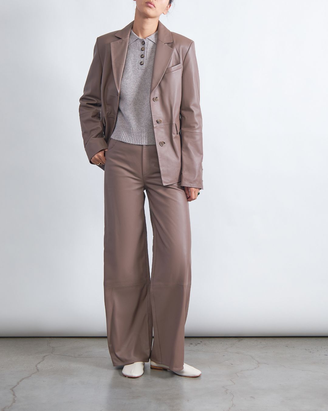 Купить Жакет кожаный LOULOU DE SAISON