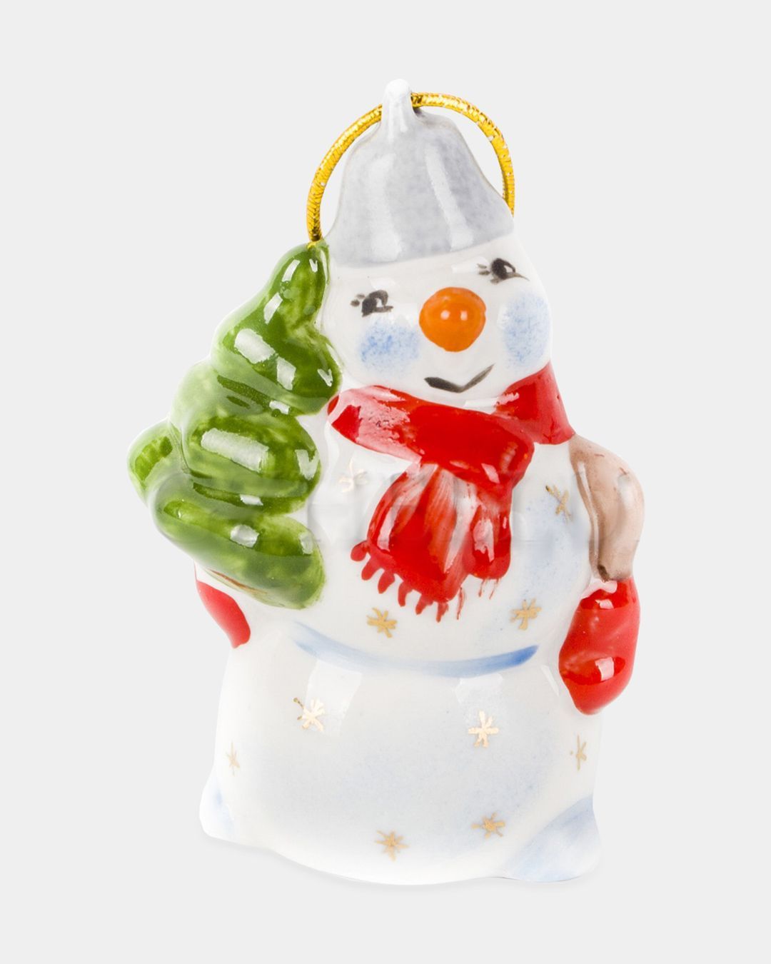 Купить Елочная игрушка Фарфор Гжель Люкс