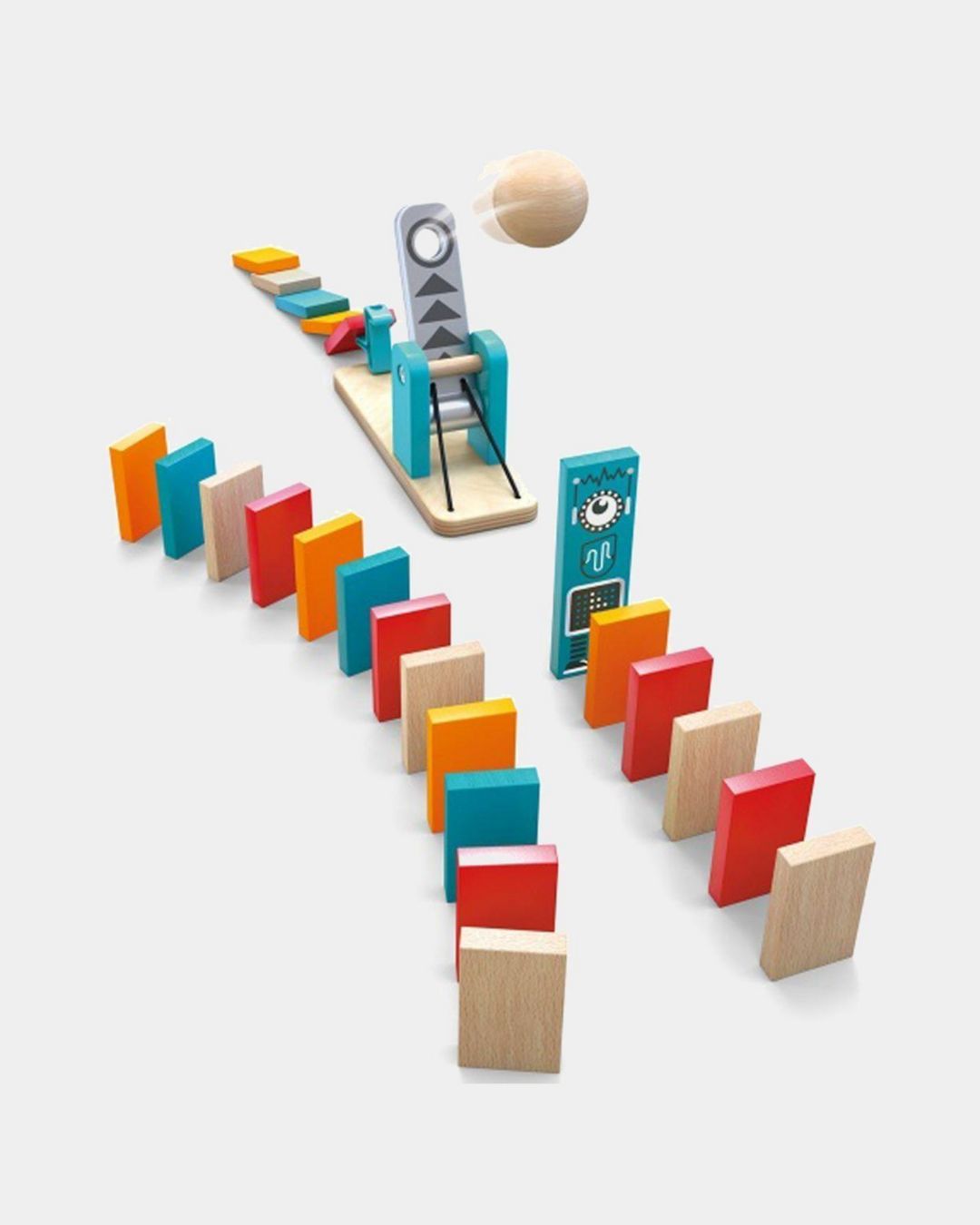 Купить Настольная игра падающее домино - фабрика роботов HAPE