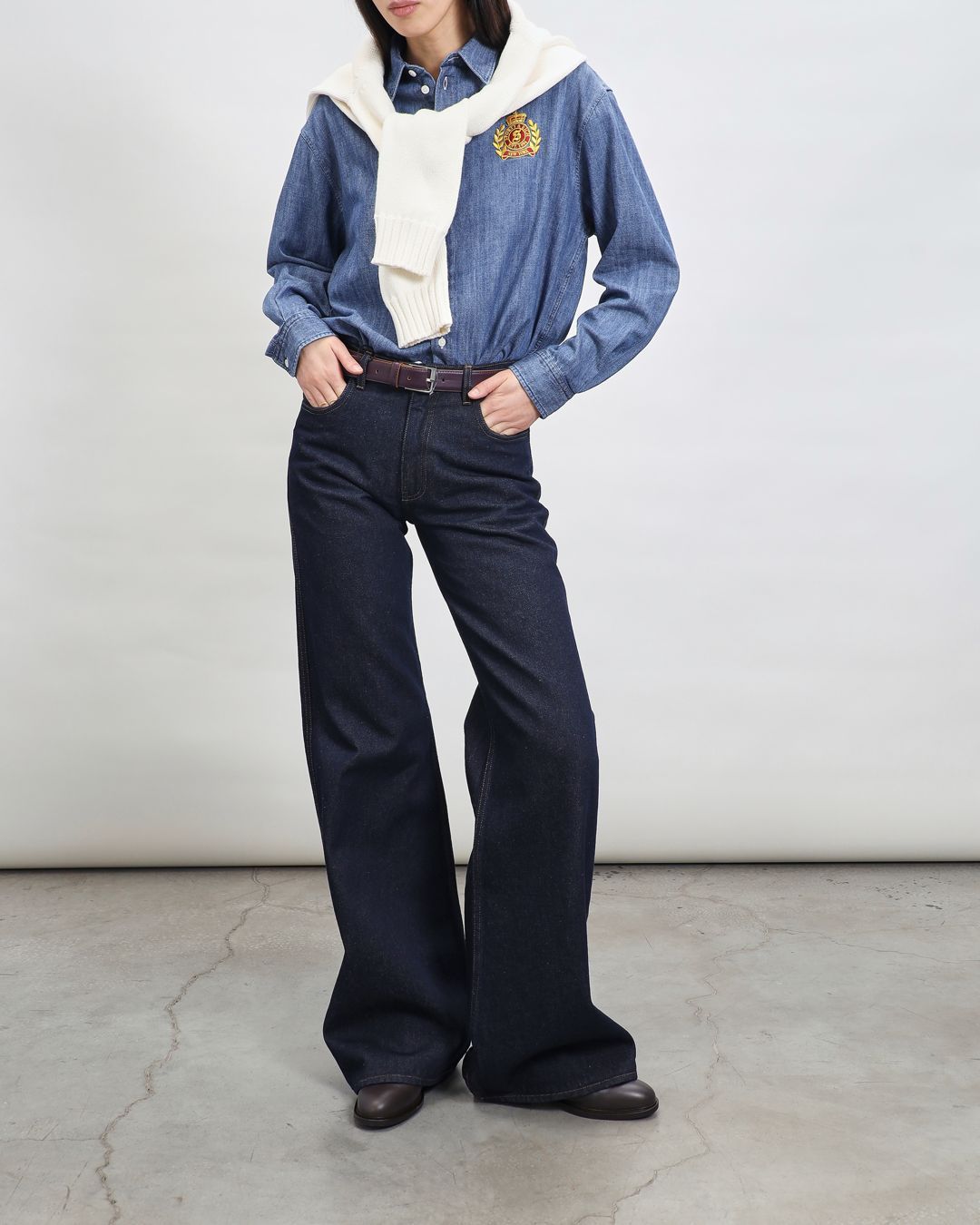 Купить Рубашка джинсовая SPORTY&RICH