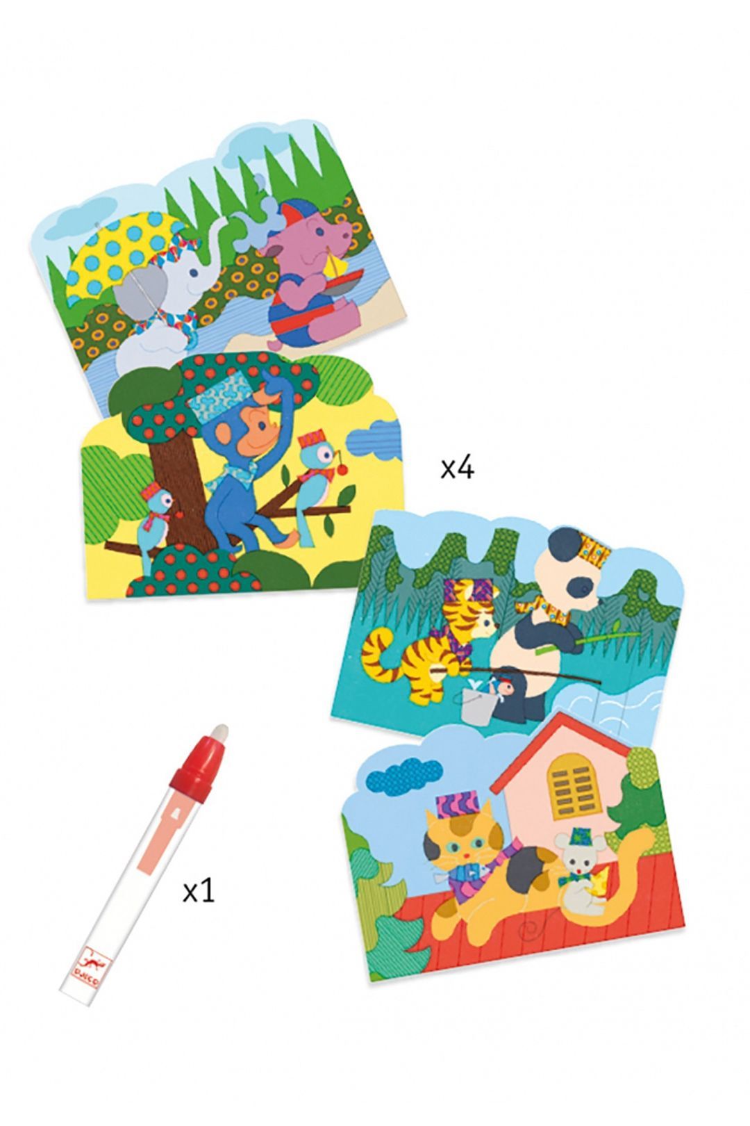 Купить Набор для творчества путешествие DJECO