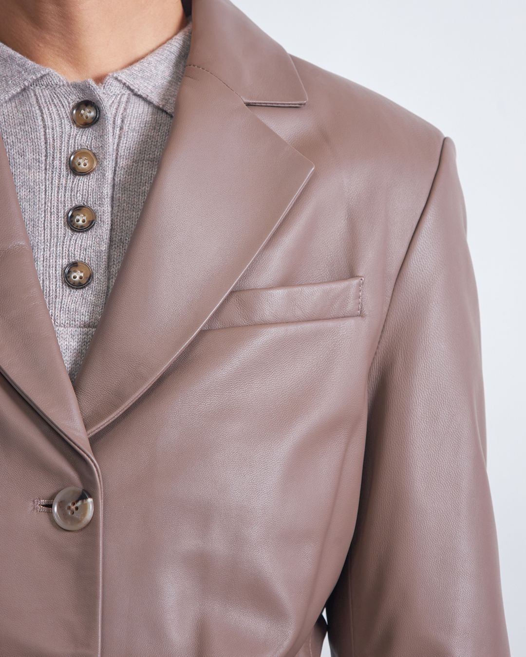 Купить Жакет кожаный LOULOU DE SAISON