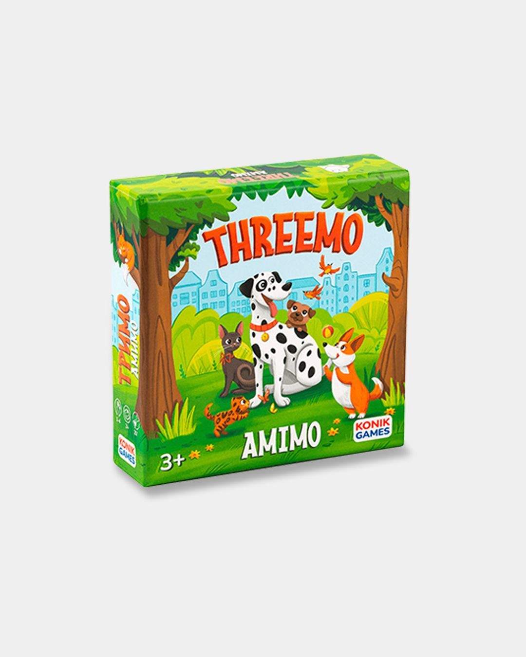Купить Детская настольная карточная игра тримо амимо KONIK