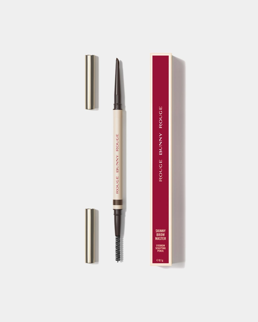 Купить Карандаш для бровей тон 03 dark brown ROUGE BUNNY ROUGE