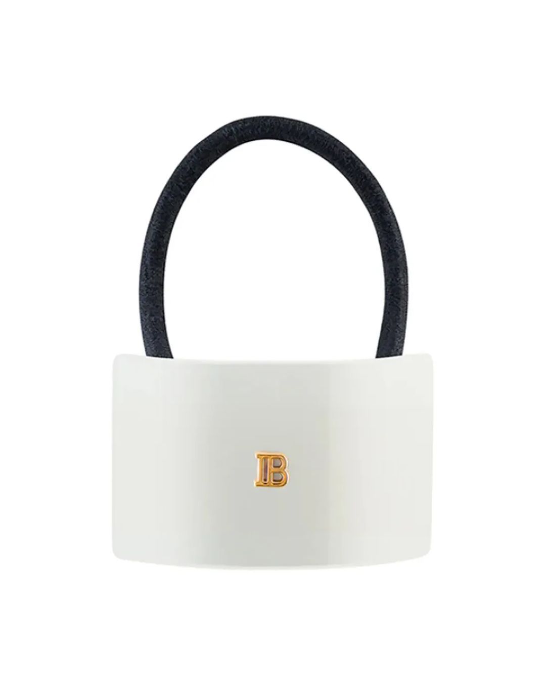 Купить Резинка для волос белая BALMAIN