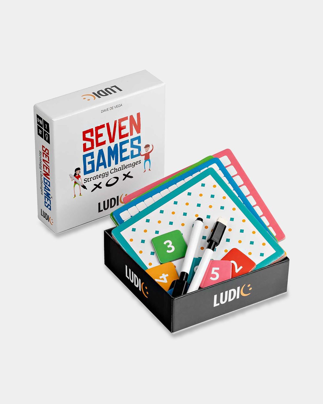 Купить Карточная настольная игра cемь игр LUDIC