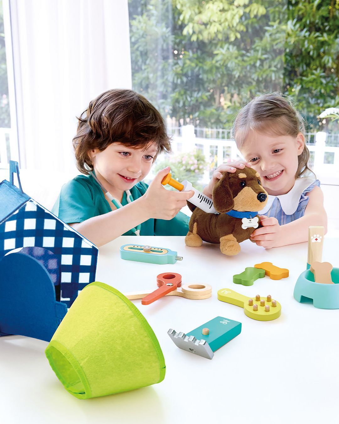 Купить Игровой набор ветеринарная клиника для щенков HAPE