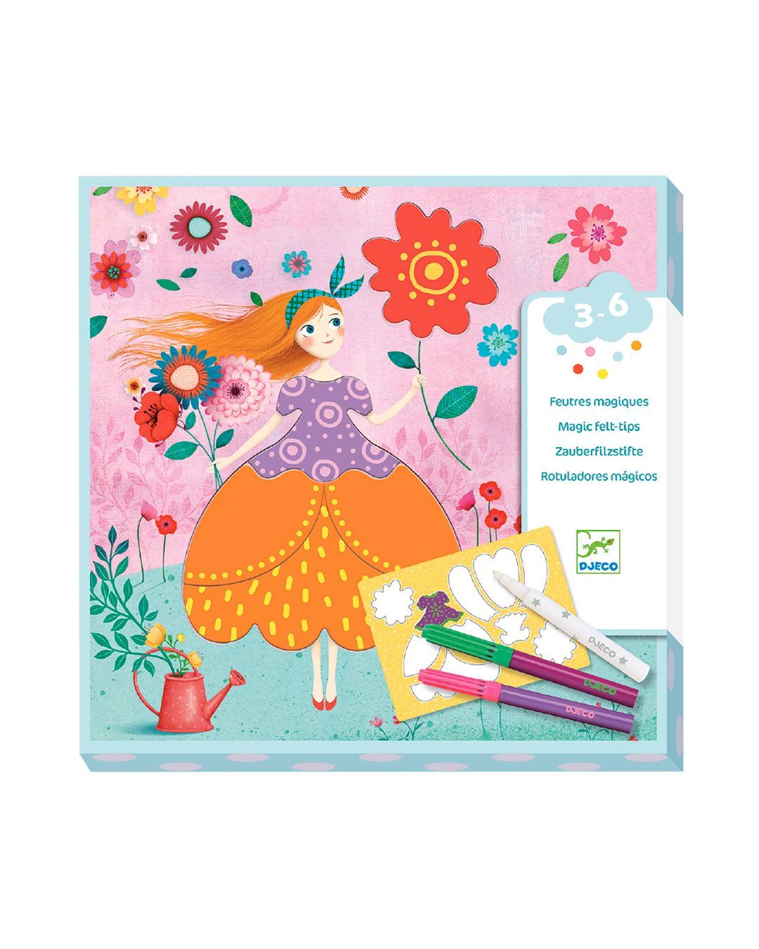 Купить Набор для творчества серии colouring платья мэри DJECO