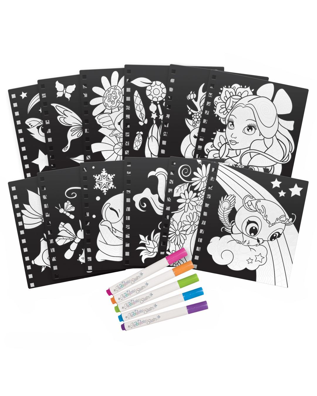 Купить Раскраска для девочек NEBULOUS STARS