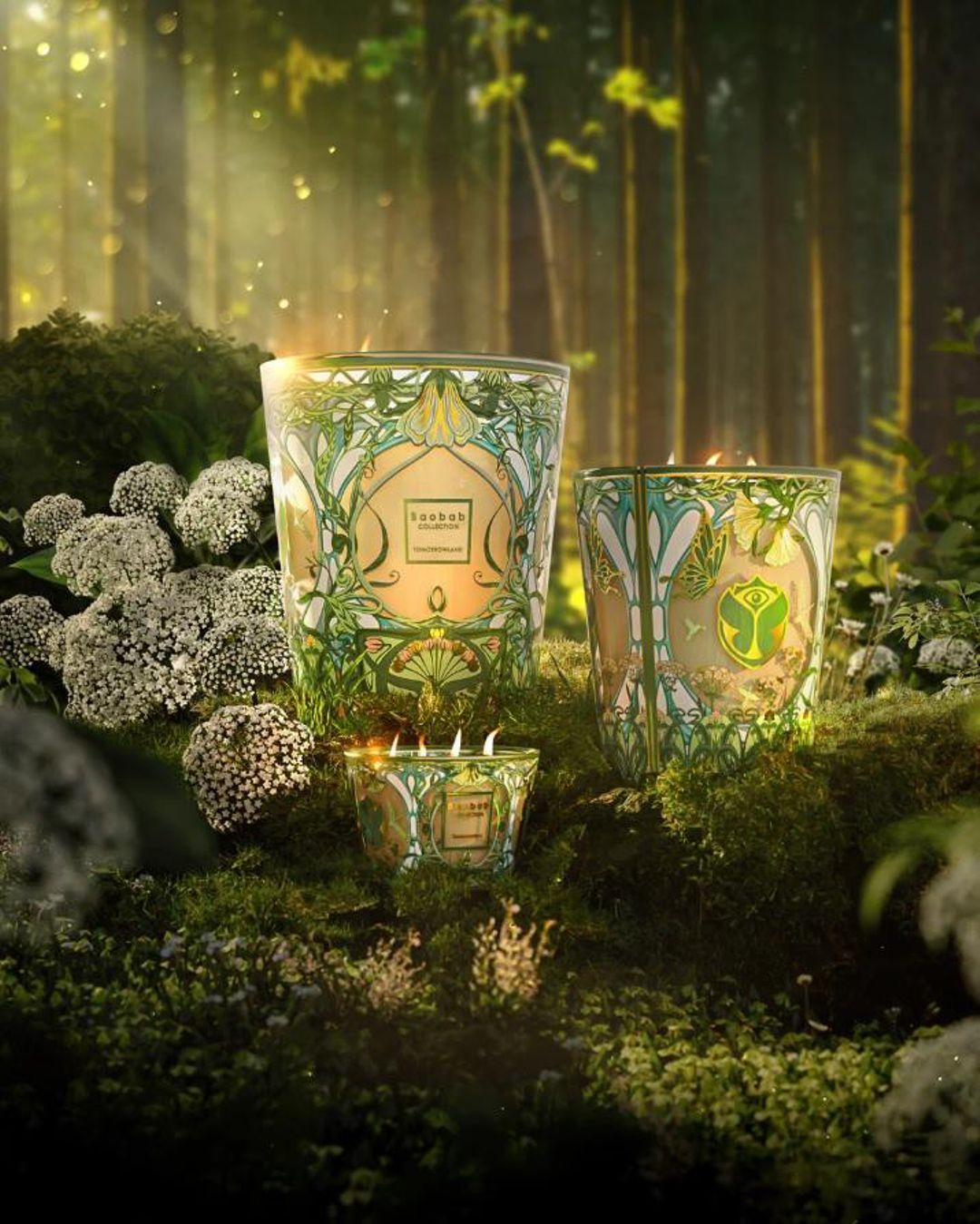 Купить Tomorrowland свеча max 10 500г BAOBAB