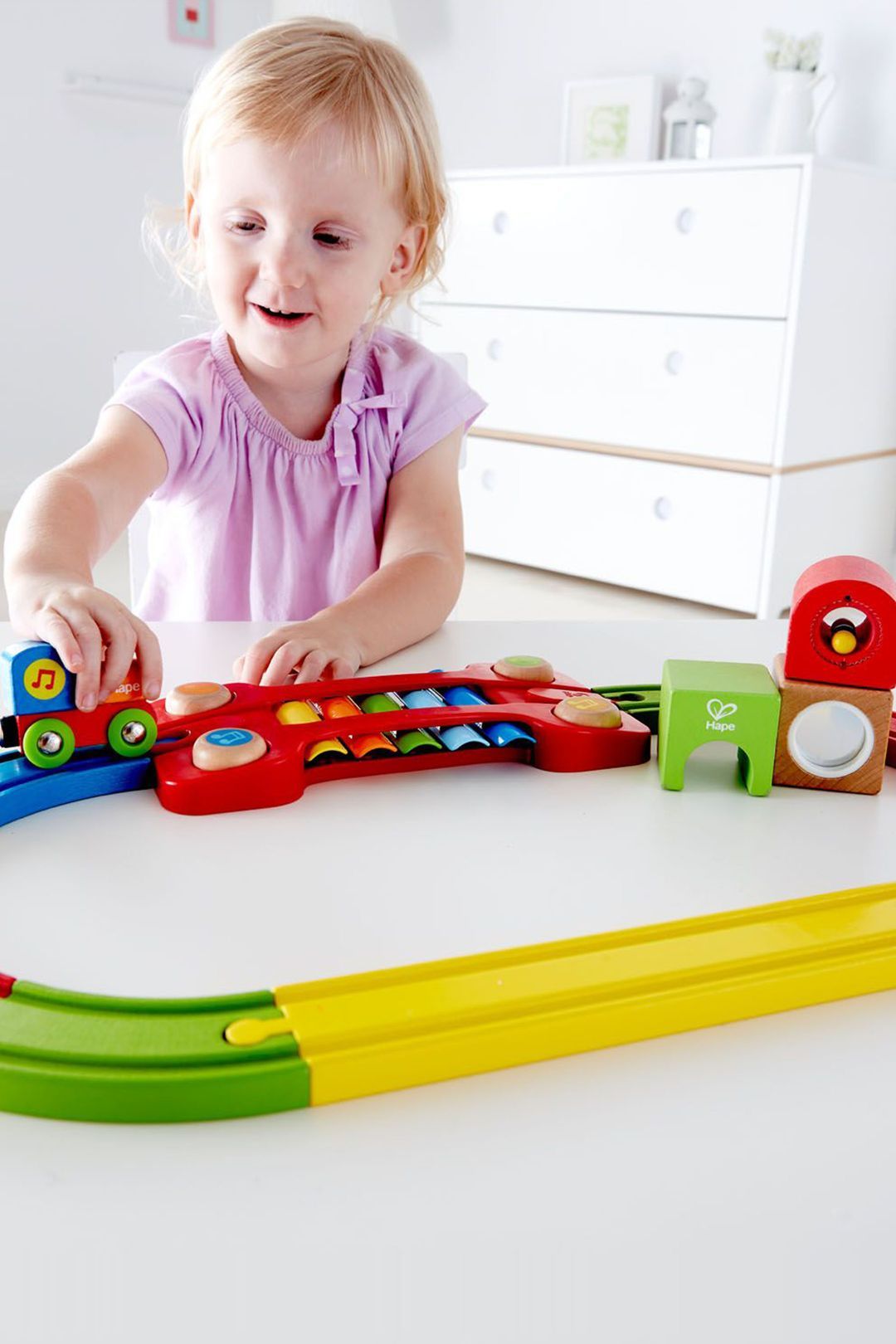 Купить Сенсорная музыкальная железная дорога HAPE