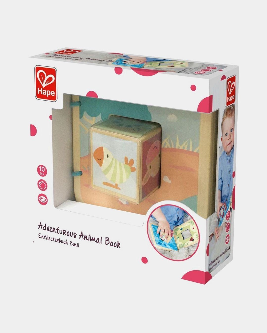 Купить Развивающая игрушка 2в1 книжка - головоломка HAPE