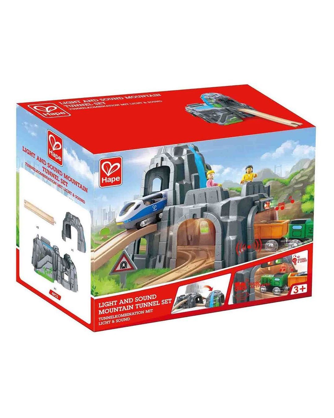 Купить Горный тоннель со светом и звуком на батарейках HAPE