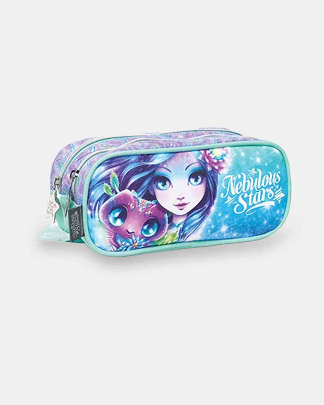 Купить Nenuphia: пенал для девочек с 2 отделениями NEBULOUS STARS