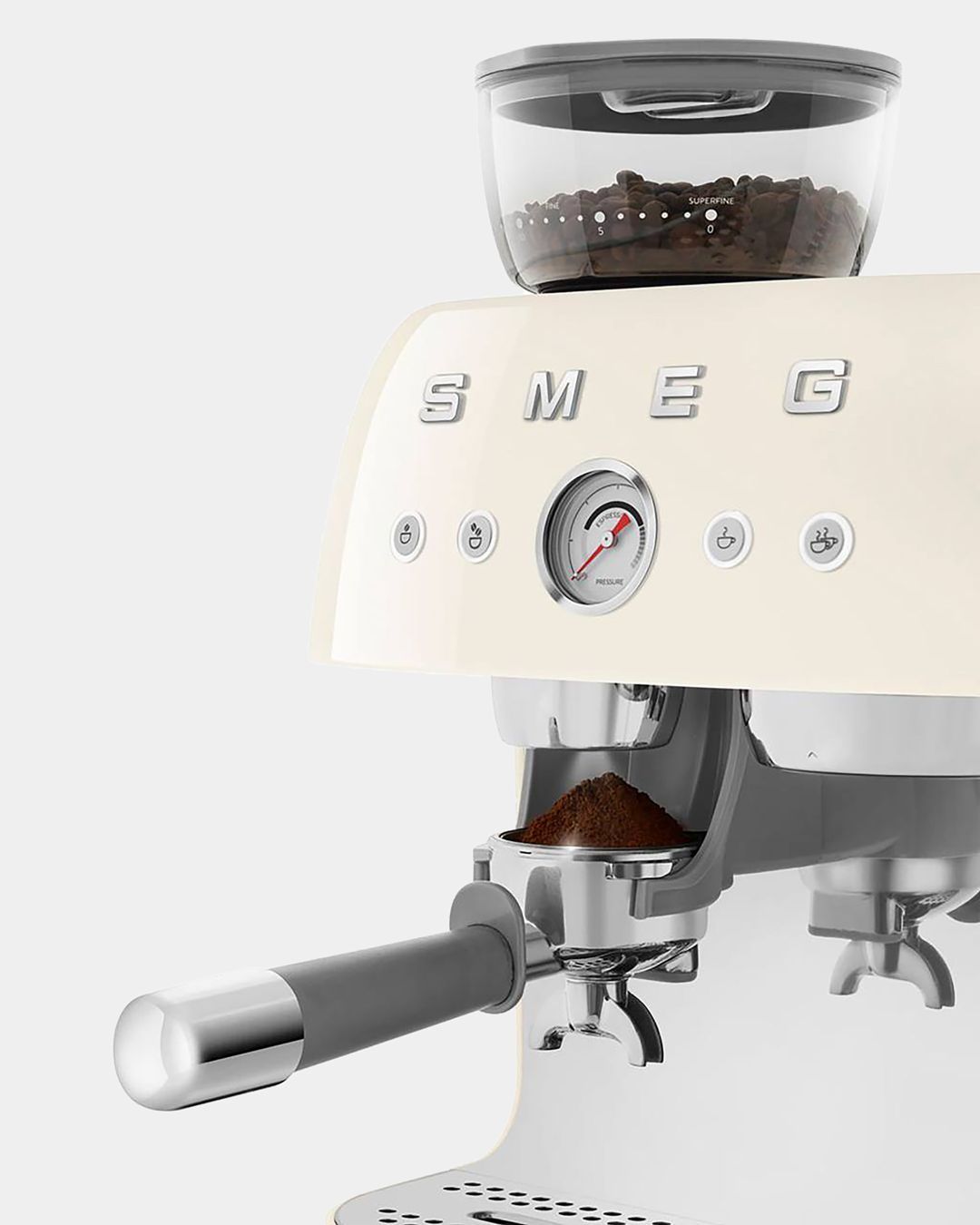 Купить Кофемашина-эспрессо со встроенной кофемолкой SMEG