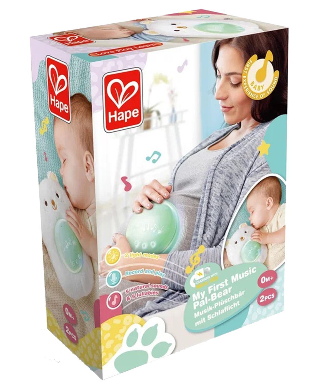 Купить Игрушка музыкальная "музыкальный друг-медвежонок" HAPE