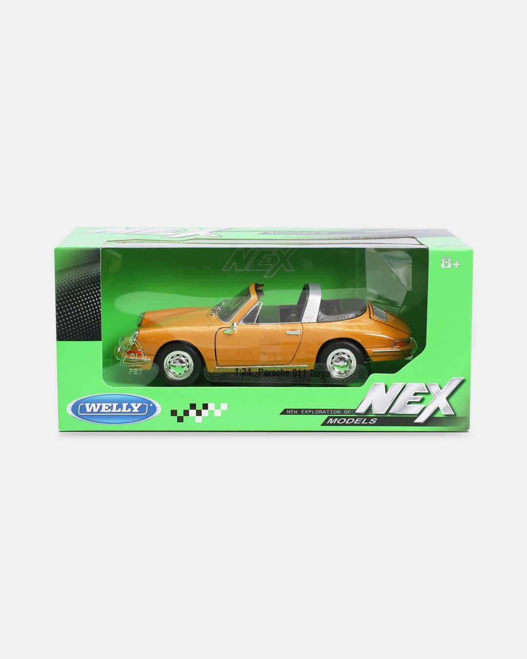 Купить Машинка серия "мув" 1965 порше 911 тарга 1:24 WELLY