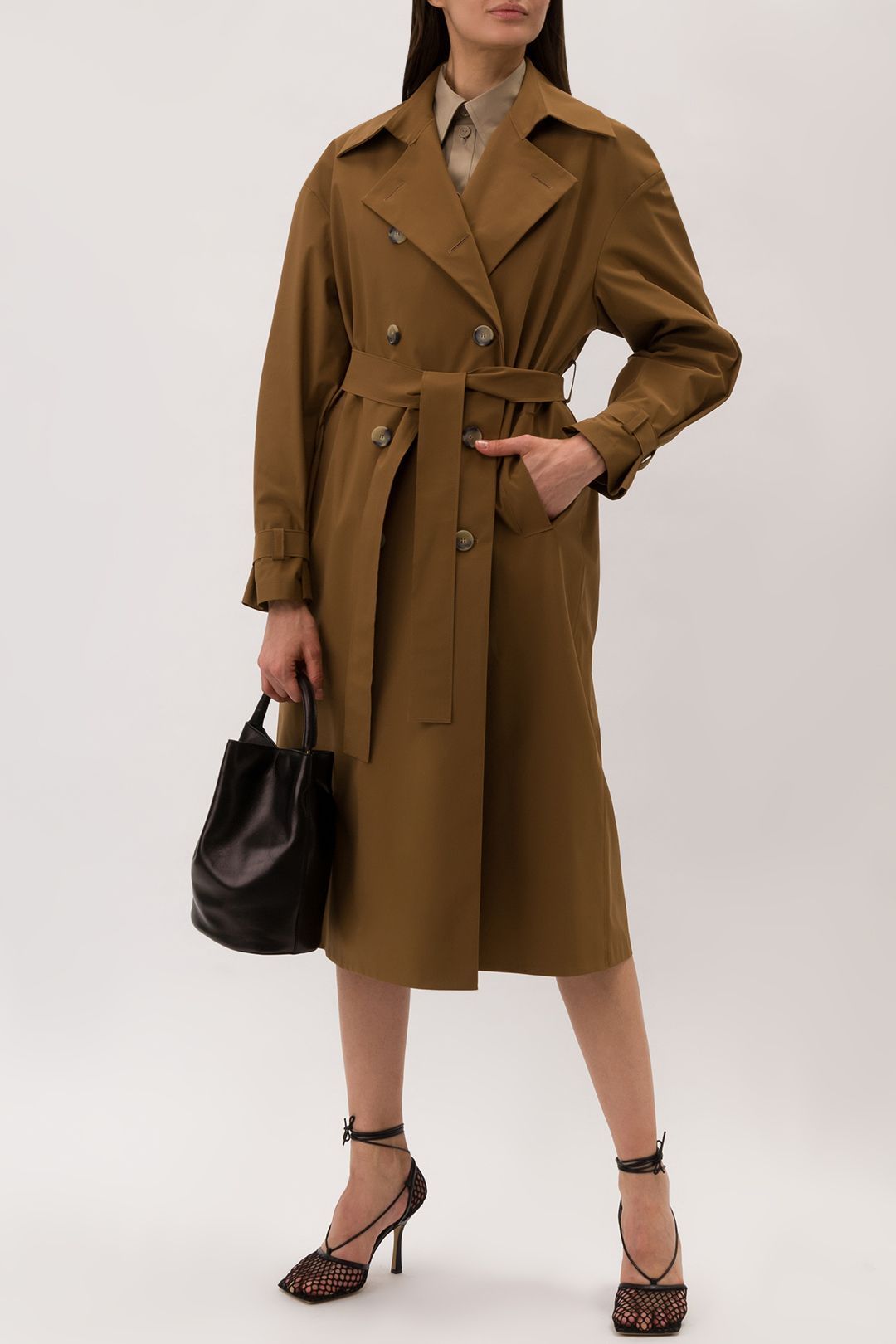 Купить Плащ HARRIS WHARF LONDON