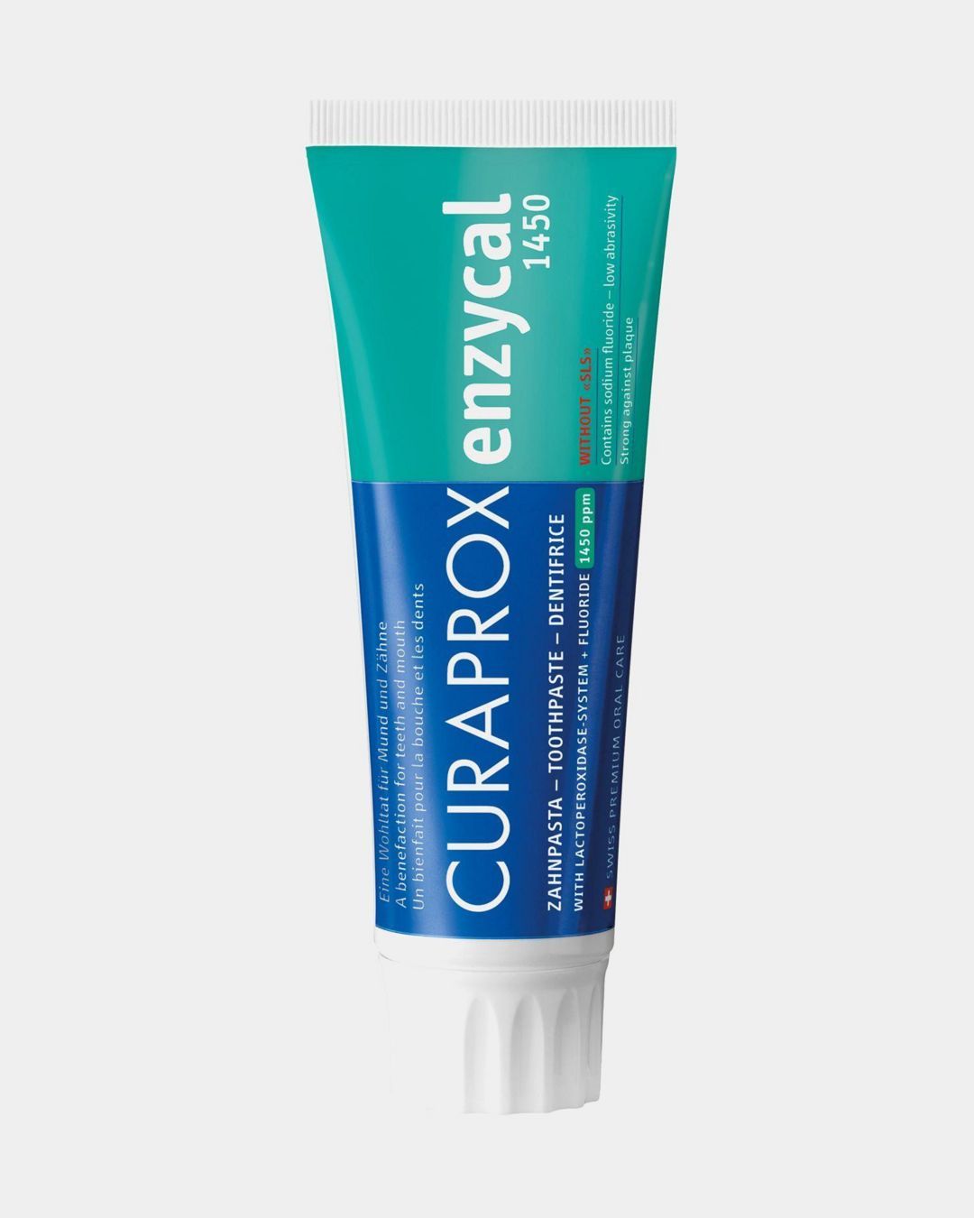 Купить Зубная паста enzycal 1450, 75 мл. CURAPROX