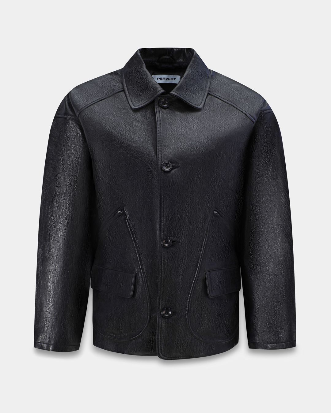 Купить Куртка кожаная PERVERT
