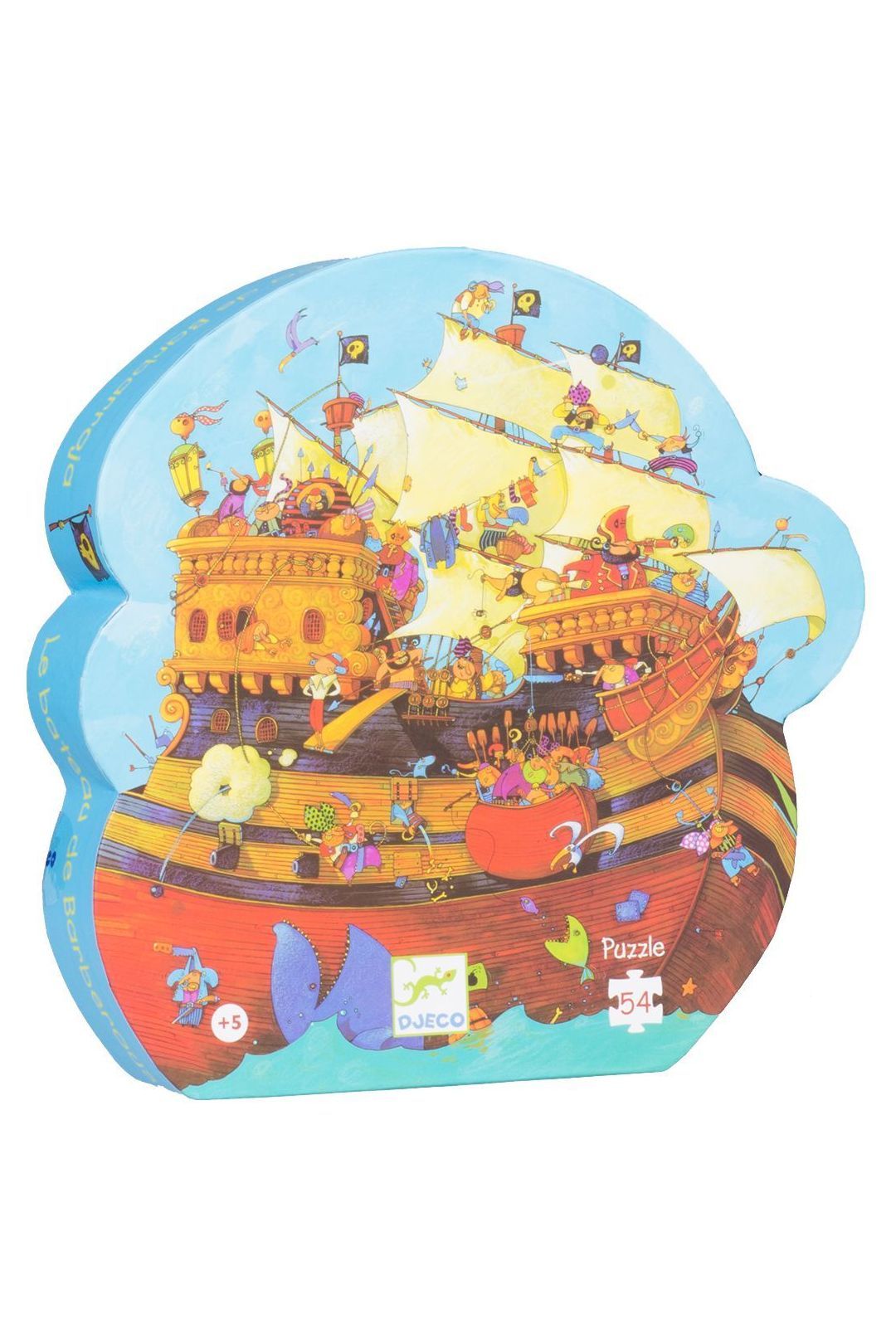 Купить Пазл корабль барберус (54 дет) DJECO