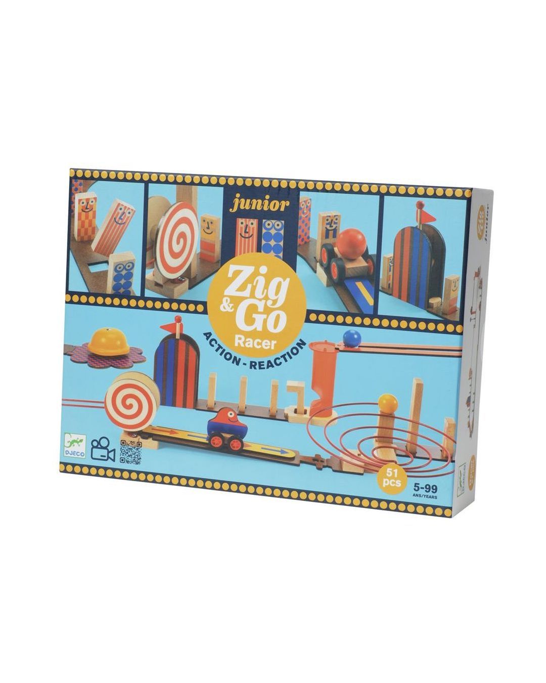 Купить Конструктор серии zig & go 51 DJECO