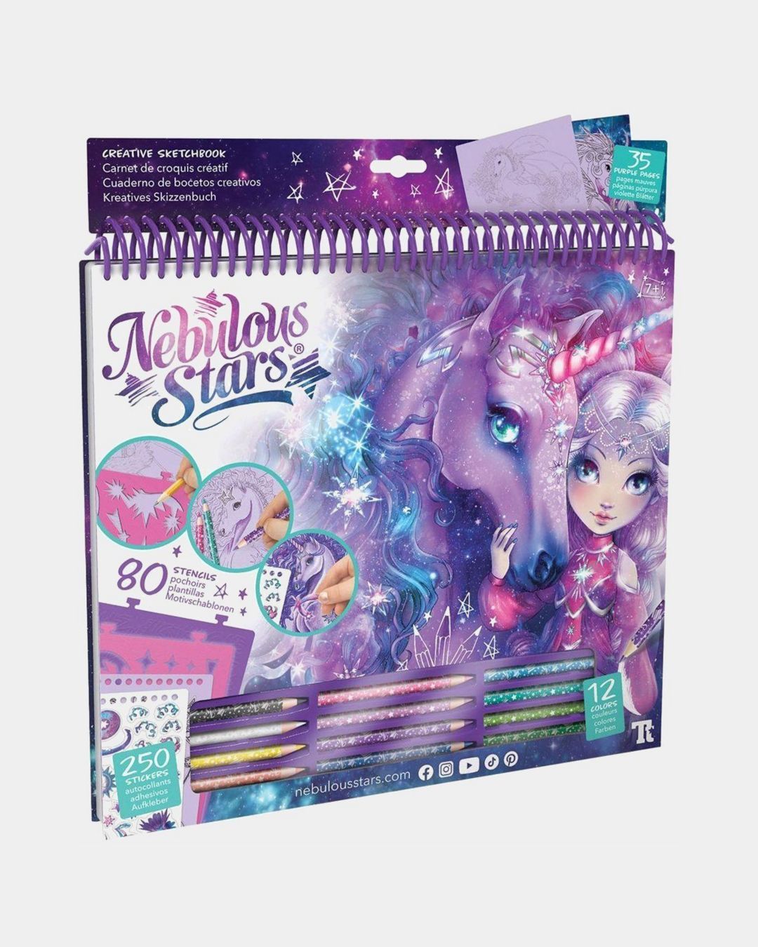 Купить Раскраска для девочек NEBULOUS STARS