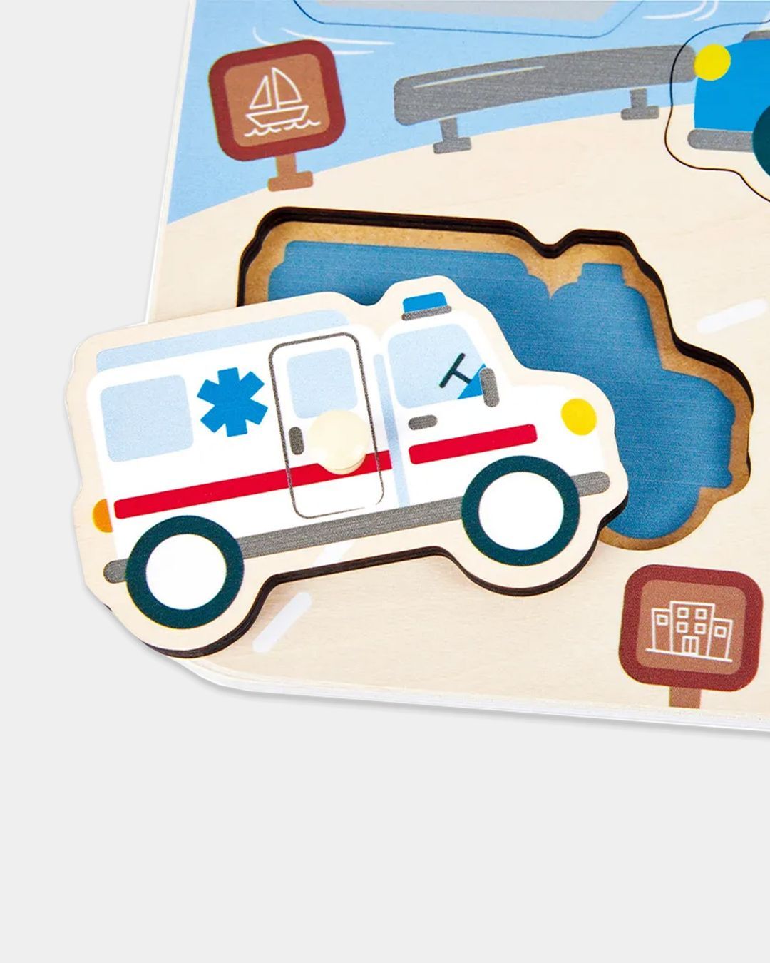 Купить Головоломка вкладыши экстренные службы HAPE