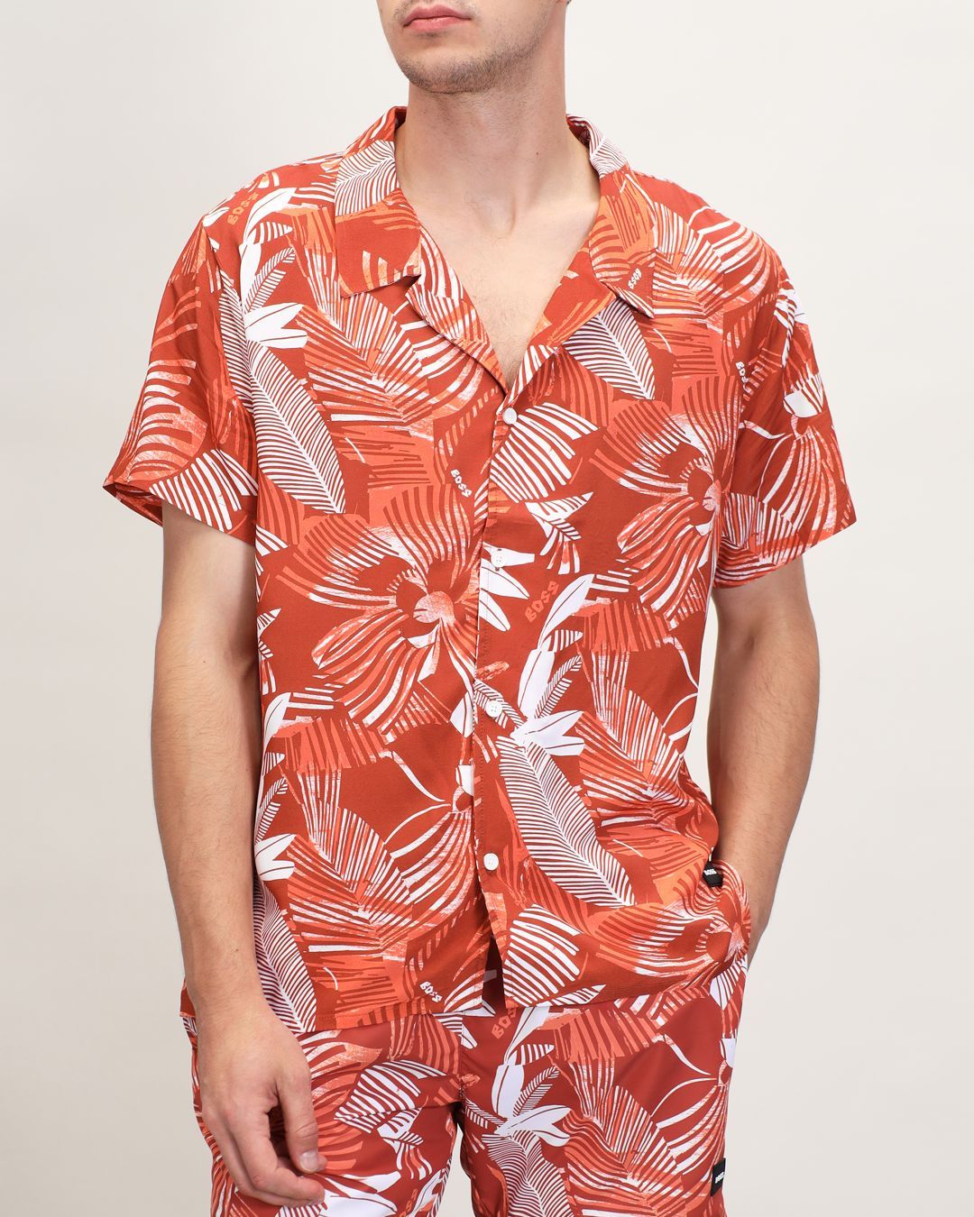 Купить Рубашка с коротким рукавом HUGO BOSS