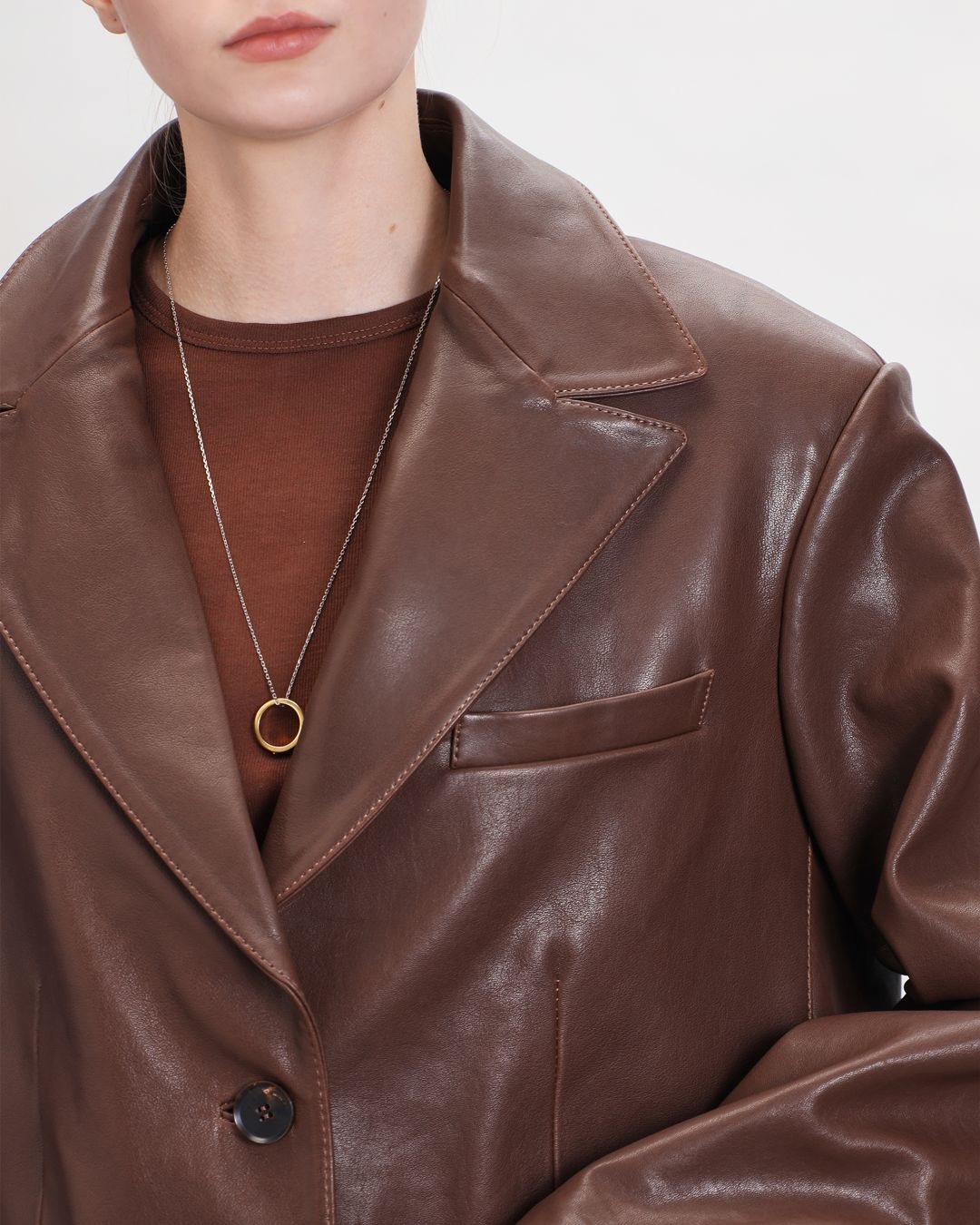 Купить Жакет кожаный ROCKABI