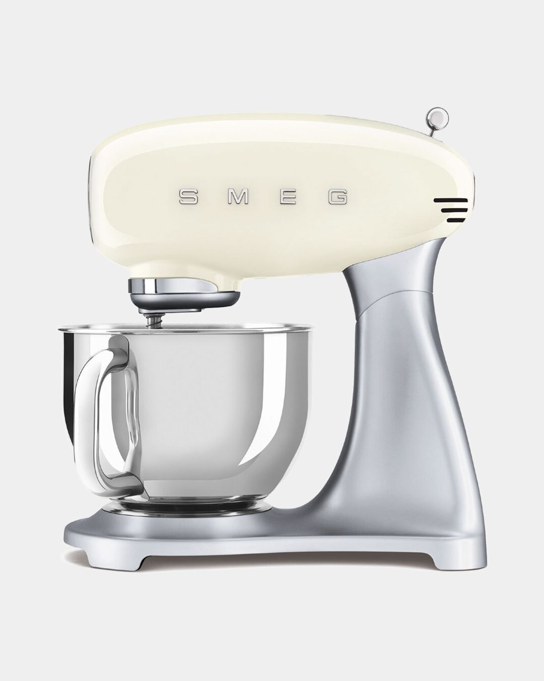 Купить Планетарный миксер кремовый, 4.8л 3 насадки SMEG