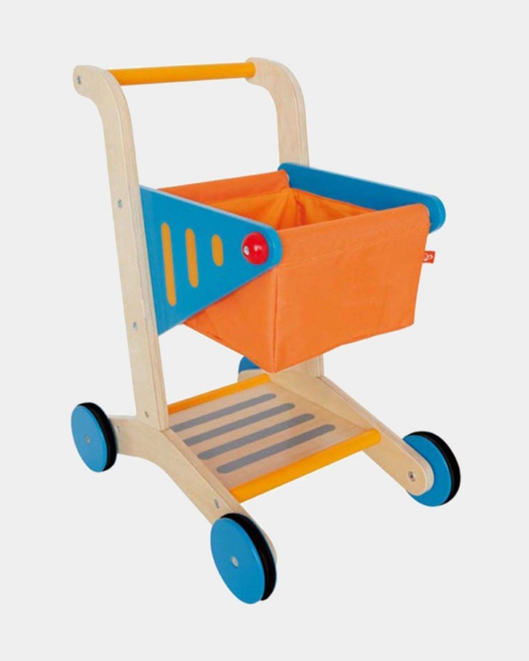 Купить Деревянная игрушка тележка для покупок супермаркет HAPE