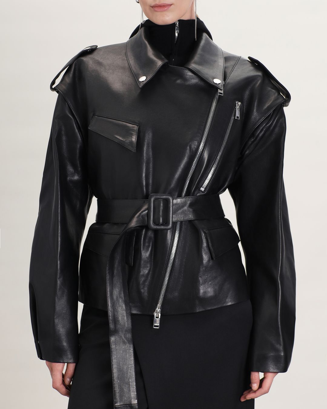 Купить Куртка кожаная JACOB LEE