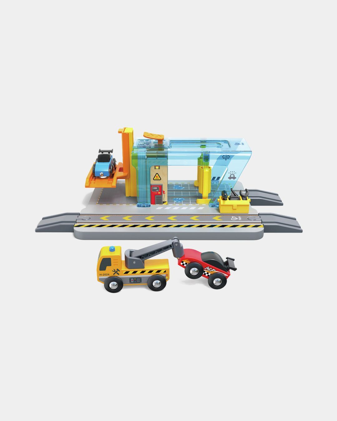 Купить Игровой набор "железная дорога" автомойка HAPE