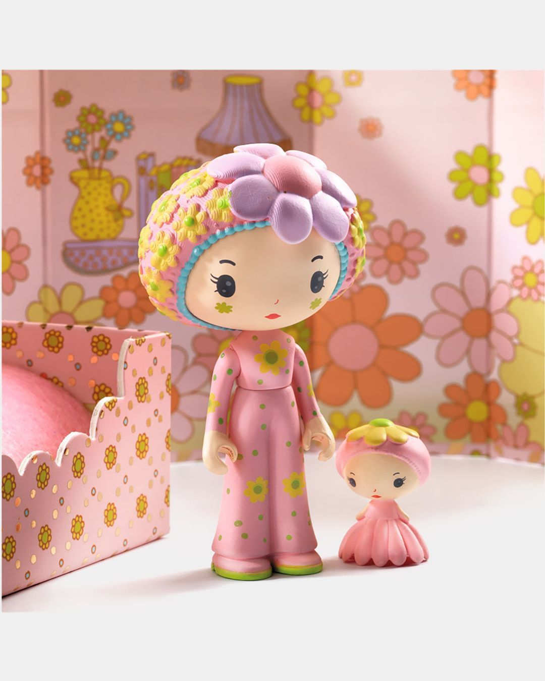 Купить Игровой набор серии tinyly мини-комната роуз DJECO