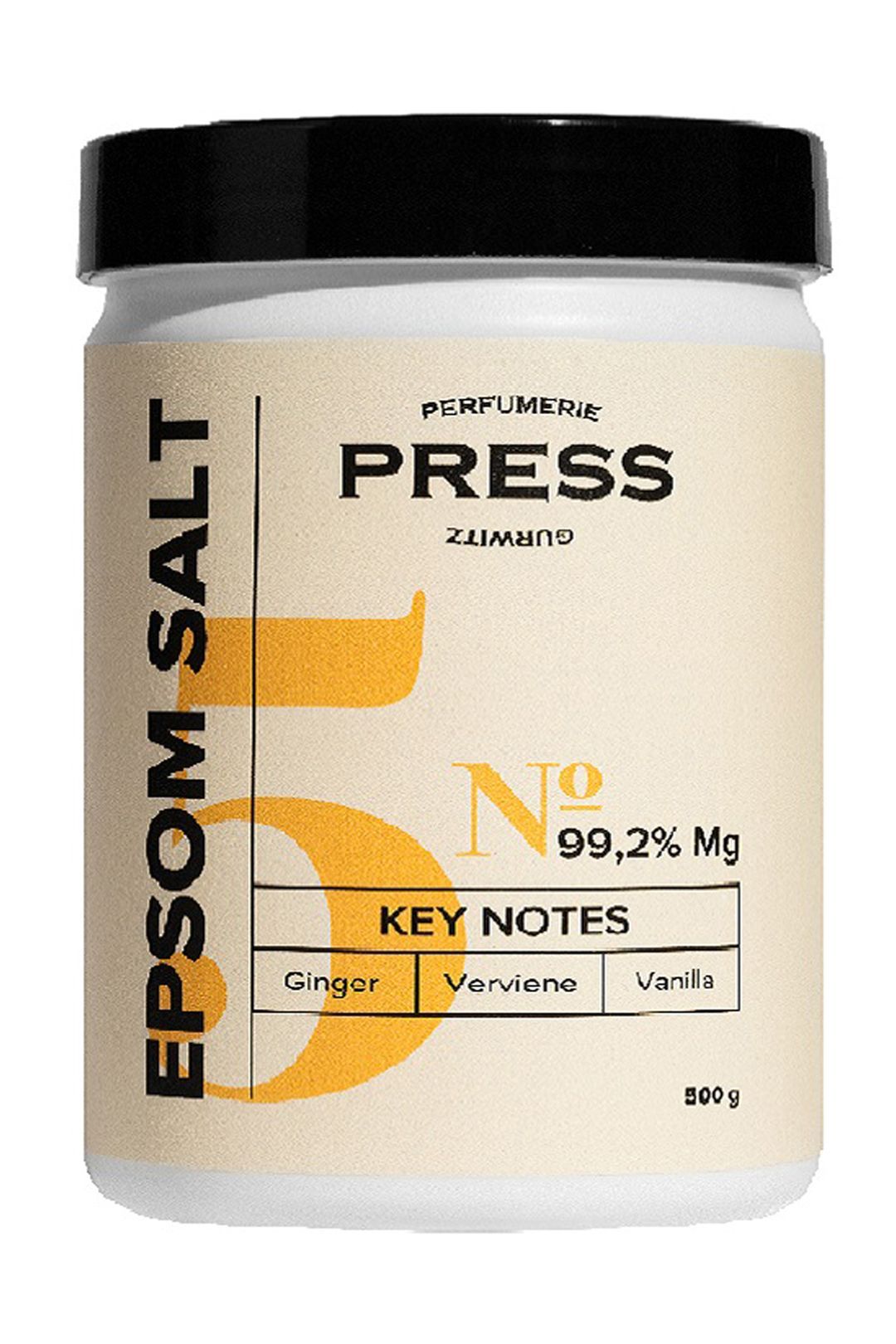 Купить Английская соль с магнием с ароматом № 5 PRESS GURWITZ