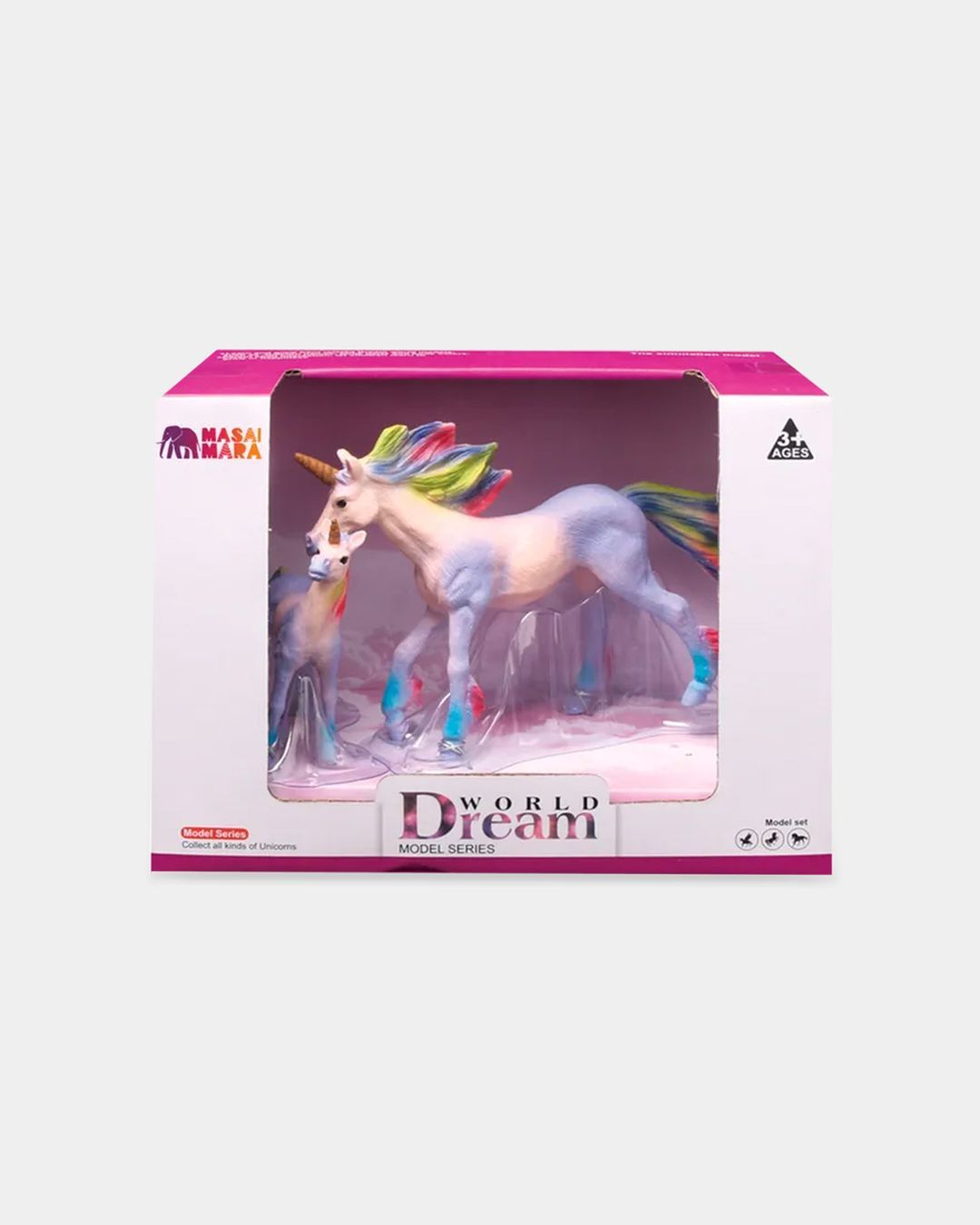 Купить Набор фигурок  семья фиолетовых единорогов MASAI MARA