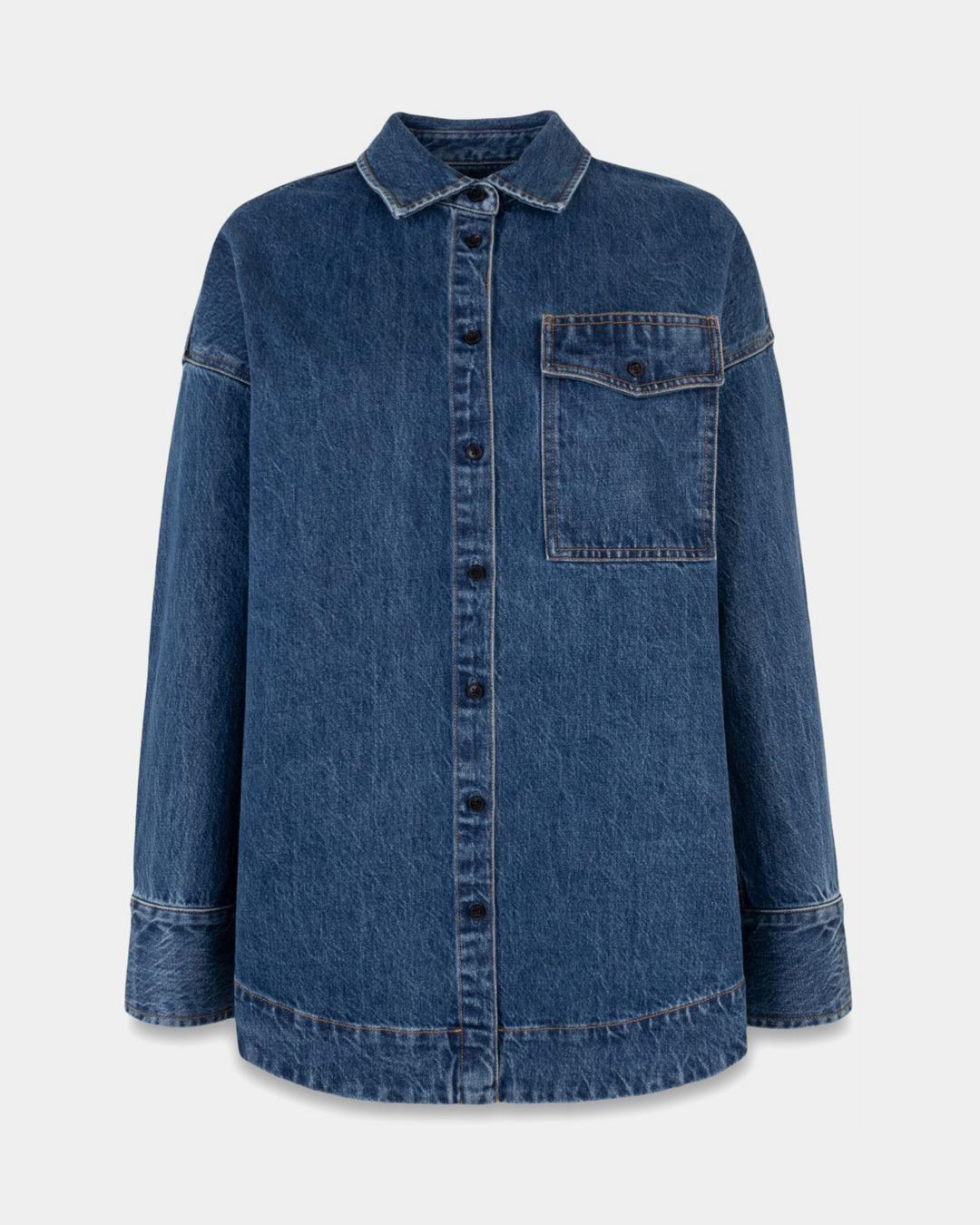 Купить Рубашка джинсовая CO