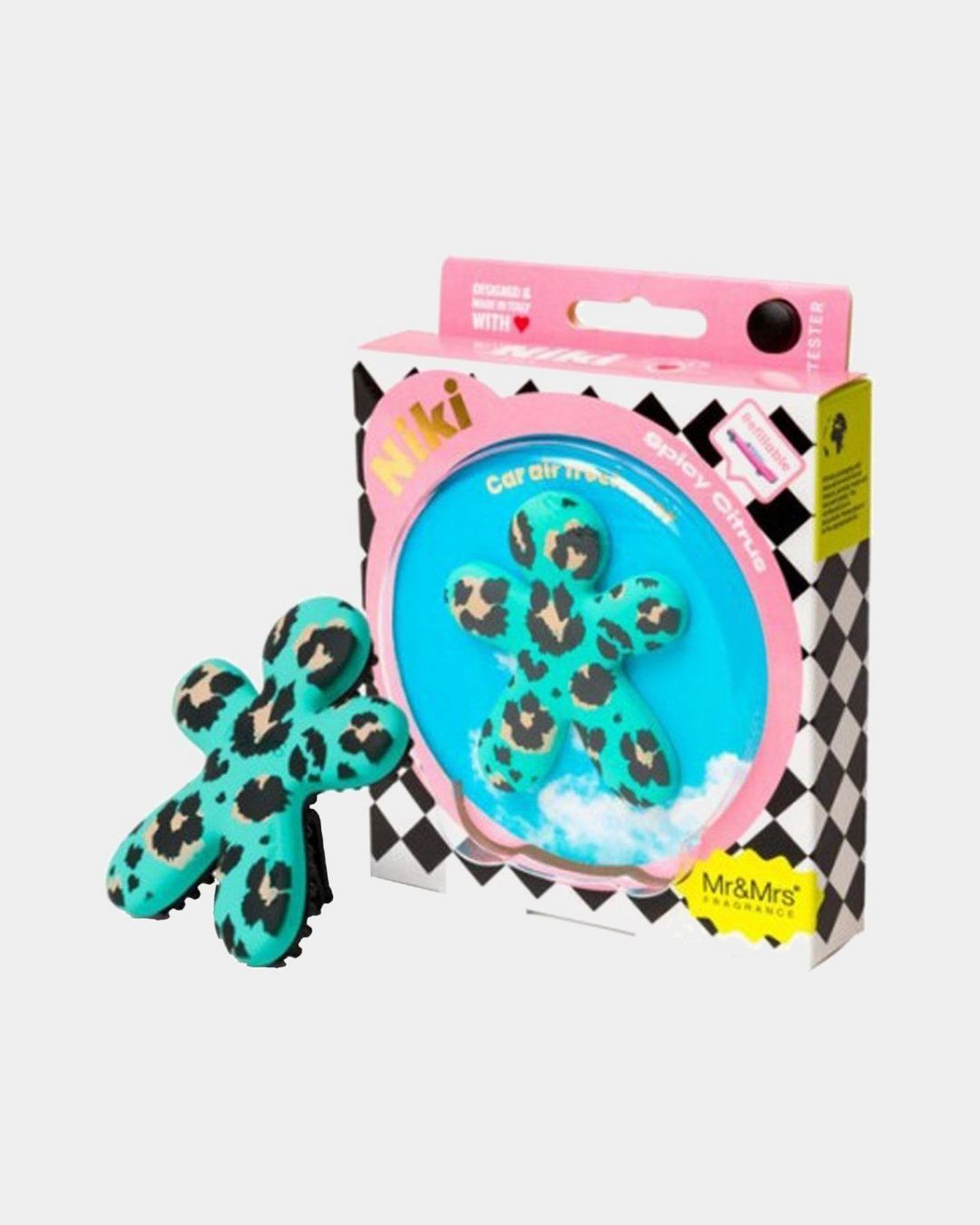 Купить Ники ароматизатор голобой леопард пряный цитрус MR&MRS FRAGRANCE