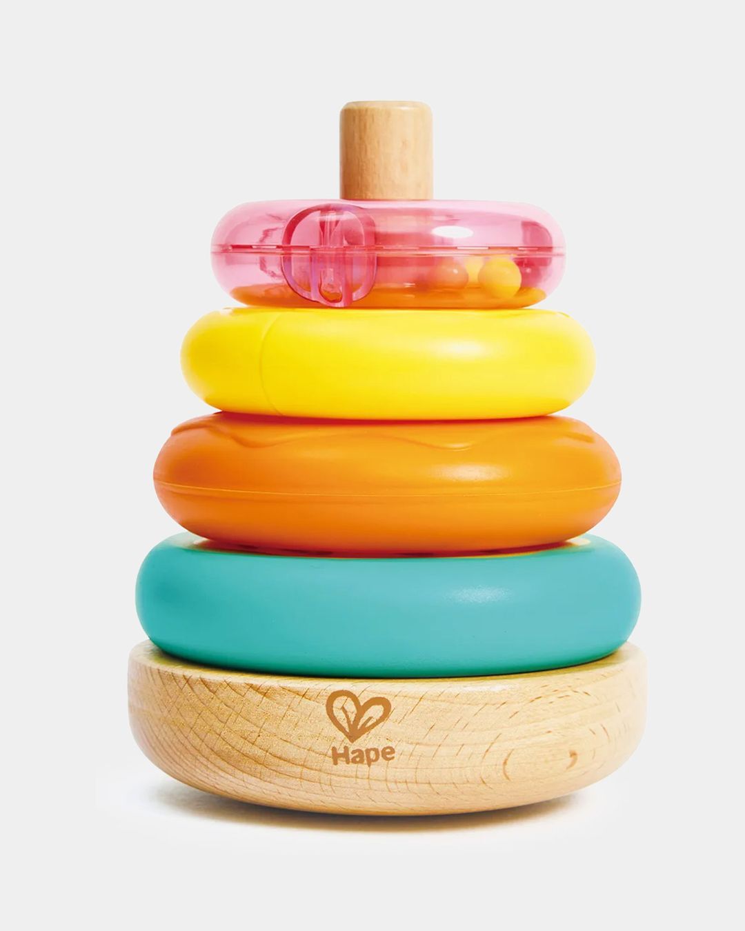 Купить Игрушка пирамидка башня пончиков HAPE