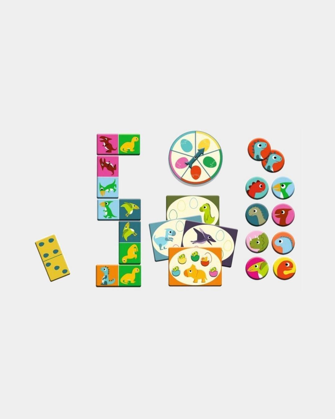 Купить Развивающая игра мемо динозавры DJECO