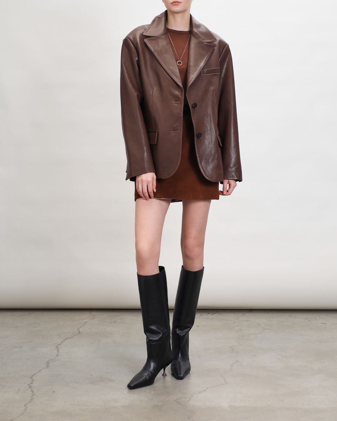 Купить Жакет кожаный ROCKABI