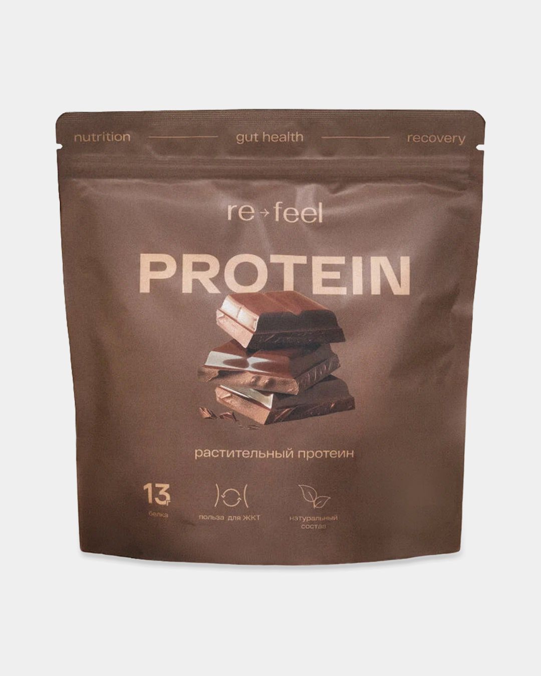 Купить Вегетарианский протеин с какао RE-FEEL
