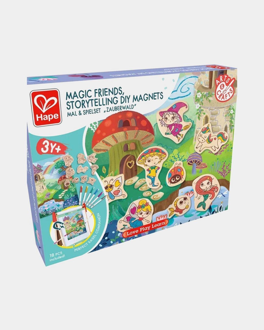 Купить Набор для творчества магнитные персонажи HAPE