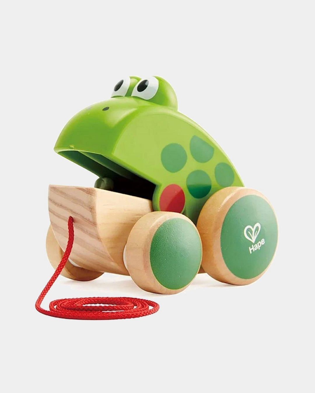 Купить Каталка для малышей, серия "зверики" лягушонок HAPE