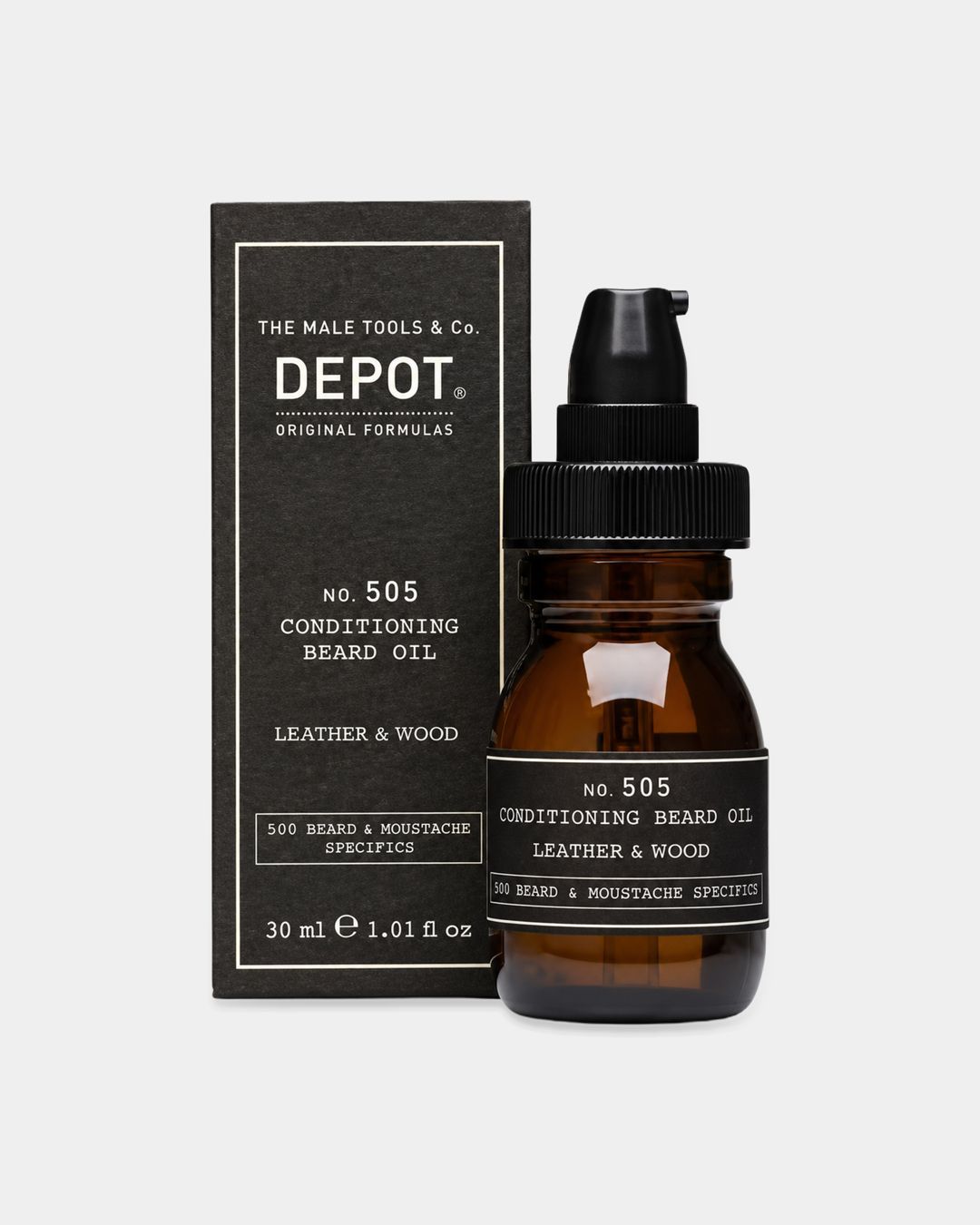 Купить No.505  масло для бороды кожа дерево DEPOT